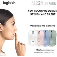 Logitech M221 (белый) Image #7