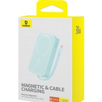 Baseus Magnetic Fast Charge Power Bank Type-C Edition 30W 10000mAh (мятный) Image #7