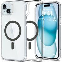 Spigen Ultra Hybrid (MagFit) для iPhone 15 ACS06804 (серый)