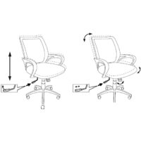 Бюрократ CH-695N/OR/TW-11 (черный/оранжевый) Image #6