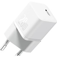 Baseus GaN5 Fast Charger Mini 1C 20W CCGN050102 (белый)