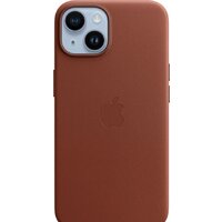 Apple MagSafe Leather Case для iPhone 14 (темно-коричневый)