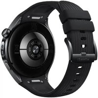 Huawei Watch 5 46 мм (черный, с черным силиконовым ремешком, международная версия) Image #2