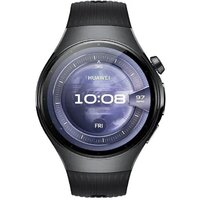 Huawei Watch 5 46 мм (черный, с черным силиконовым ремешком, международная версия) Image #3