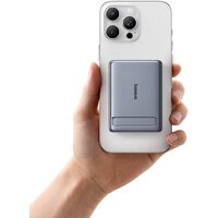 Baseus PicoGo AM31 Mini Magnetic Power Bank with Stand 20W 5000mAh (серый) Image #6