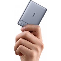 Baseus PicoGo AM31 Mini Magnetic Power Bank with Stand 20W 5000mAh (серый) Image #3