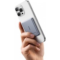 Baseus PicoGo AM31 Mini Magnetic Power Bank with Stand 20W 5000mAh (серый) Image #4