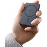 Baseus PicoGo AM31 Mini Magnetic Power Bank with Stand 20W 5000mAh (серый) Image #5