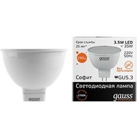 Gauss Elementary GU5.3 3.5Вт 3000K 13514