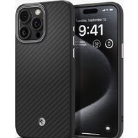 Spigen Enzo Aramid для iPhone 15 Pro Max ACS07044 (черный)