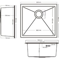 Schtoff Undermount Best Decor Black 5545 Image #4