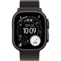 Apple Watch Ultra 3 LTE 49 мм (титановый корпус, черный/черный, миланская петля S) Image #2