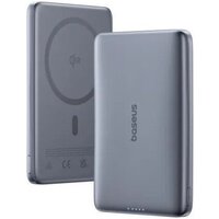 Baseus PicoGo AM41 Ultra-Slim Qi2 Magnetic Power Bank 10000mAh (серый) Image #4