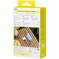 Baseus PicoGo AM41 Ultra-Slim Qi2 Magnetic Power Bank 10000mAh (серый) Image #6