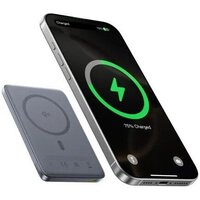 Baseus PicoGo AM41 Ultra-Slim Qi2 Magnetic Power Bank 10000mAh (серый) Image #3