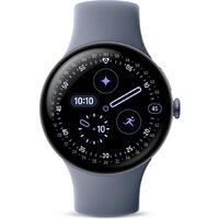 Google Pixel Watch 4 LTE 45 мм (лунный камень/лунный камень, спортивный силиконовый ремешок) Image #3