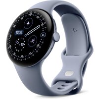 Google Pixel Watch 4 LTE 45 мм (лунный камень/лунный камень, спортивный силиконовый ремешок)