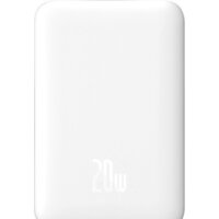 Baseus Magnetic Mini Air Wireless Fast Charge Power Bank 20W 6000mAh (белый)