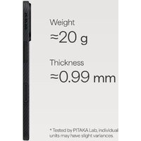 Pitaka Ultra-Slim для iPhone 17 (600D Black/Grey Twill) Image #2