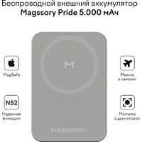 Magssory Pride Magnetic Power Bank 5000mAh PBN011 Image #11
