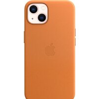 Apple MagSafe Leather Case для iPhone 13 (золотистая охра) Image #4