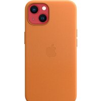 Apple MagSafe Leather Case для iPhone 13 (золотистая охра) Image #5