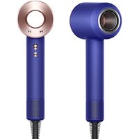 Dyson HD08 Supersonic (евровилка, синий/розовое золото)