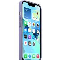 Apple MagSafe Leather Case для iPhone 13 (сиреневая глициния) Image #7