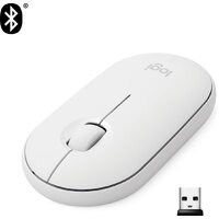 Logitech M350 Pebble (белый) Image #2