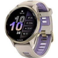 Garmin Forerunner 970 47 мм (бежевый/фиолетовый)