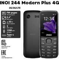 Inoi 244 Modern Plus 4G (черный) Image #2