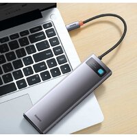 Baseus Metal Gleam Series 12-in-1 Multifunctional Type-C Hub Docking Station WKWG020213 Image #5