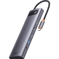 Baseus Metal Gleam Series 12-in-1 Multifunctional Type-C Hub Docking Station WKWG020213 Image #3