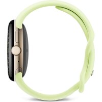 Google Pixel Watch 4 41 мм (глянцевый золотистый/лемонграсс, спортивный силиконовый ремешок) Image #4