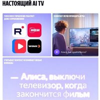 Яндекс ТВ Станция Бейсик QLED с Алисой 43 Image #12