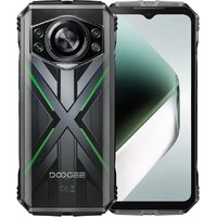 Doogee S Cyber Pro 12GB/512GB (черный/зеленый)
