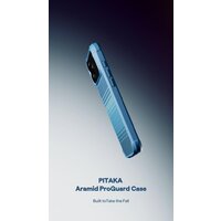 Pitaka Aramid ProGuard для iPhone 17 Pro (600D Black/Grey Twill) Image #2