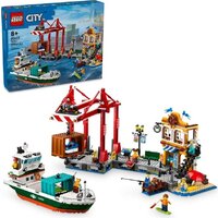 LEGO City 60422 Морской порт с грузовым судном Image #2