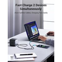 Ugreen US561 35087USB Type-C - USB Type-C x3 (1.5 м, черный) Image #3