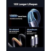 Ugreen US561 35087USB Type-C - USB Type-C x3 (1.5 м, черный) Image #6