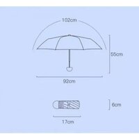 Zuodu Capsule Umbrella (голубой) Image #5