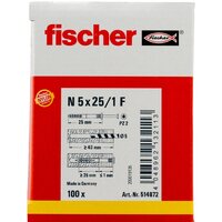 Fischer N 5 x 25/1 F 514872 (100 шт) Image #4