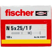 Fischer N 5 x 25/1 F 514872 (100 шт) Image #3