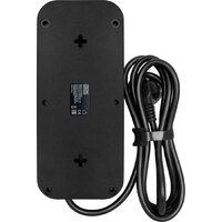 Powercom SP-08 USB03AB (1.8 м, 8 розеток, черный) Image #3