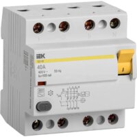 IEK ВД1-63 4Р 40А 100мА MDV10-4-040-100