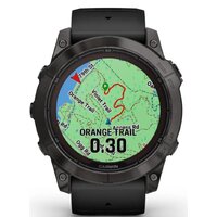 Garmin Fenix 7X Pro Sapphire Solar (карбоново-серый титан/черный) Image #7