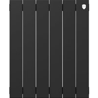 Royal Thermo PianoForte 500 Черный - 6 секций Image #2