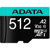 ADATA Premier Pro AUSDX512GUI3V30SA2-RA1 microSDXC 512GB (с адаптером) Image #2