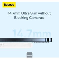 Baseus Magnetic Mini Wireless Fast Charging Power Bank 20W 6000mAh (белый) Image #7