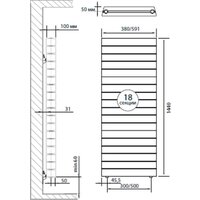 Royal Thermo PianoForte Tower 500 new/Bianco Traffico - 18 секций Image #3